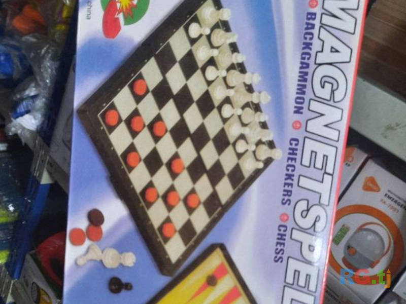 Шахматы магнитные 3 в 1