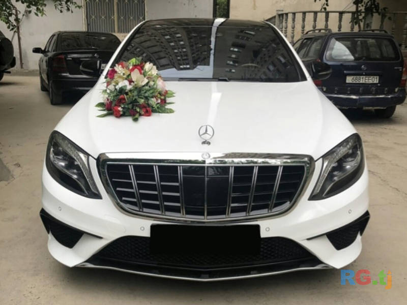 Заказ Mercedes-Benz S class на свадьбу