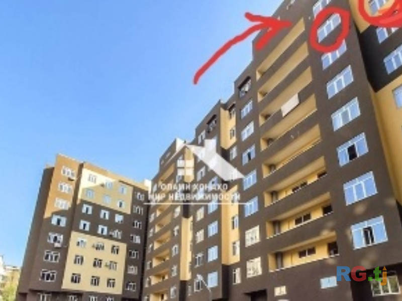 2-комн. квартира, 56 м² 8 этаж на продажу