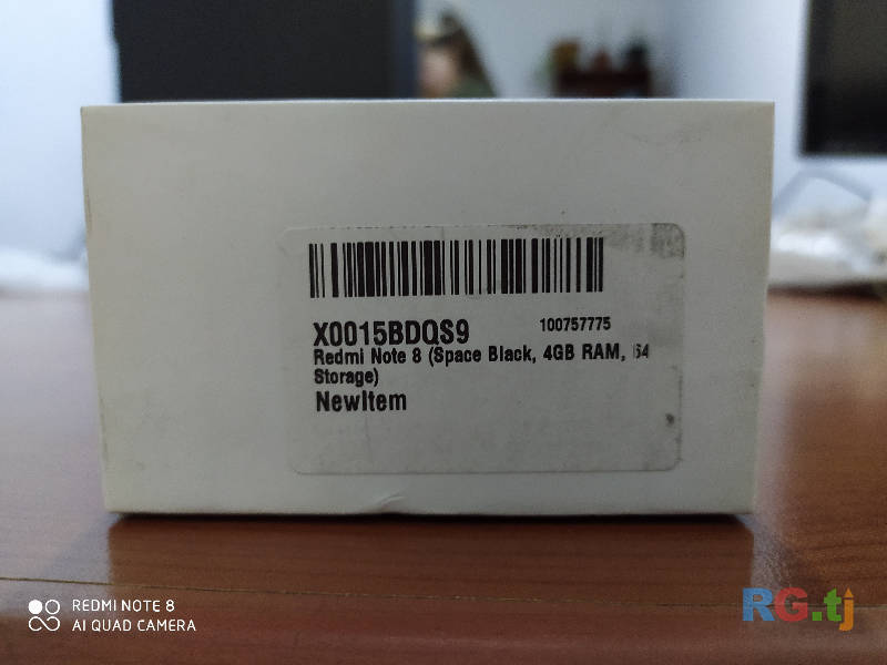 Redmi Note 8 black 4/64