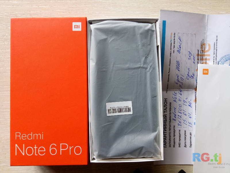 Xiaomi redmi note 6 pro 4/64gb