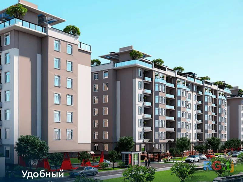 1-комн. квартира, 61.1 м² 4 этаж на продажу