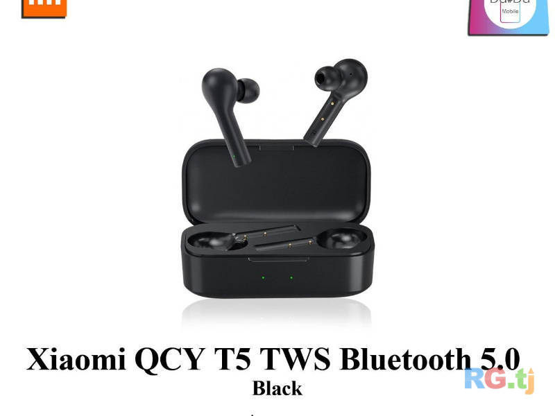 Наушники Xiaomi QCY T5 TWS Bluetooth Black