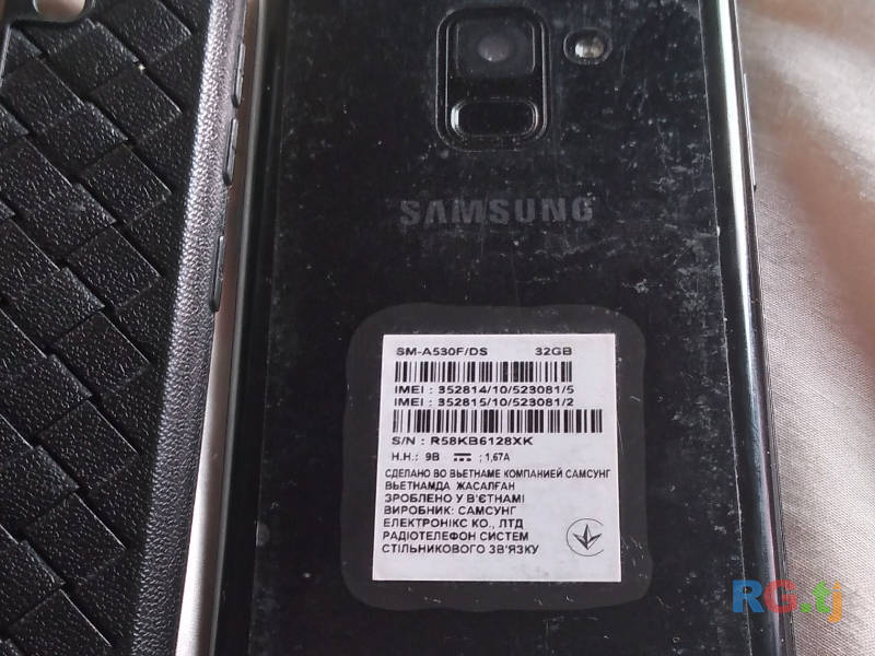 Galaxy a8 2018 duos 32g black