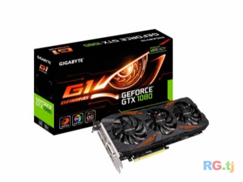Видеокарта Gigabyte Geforce GTX 1080 8192