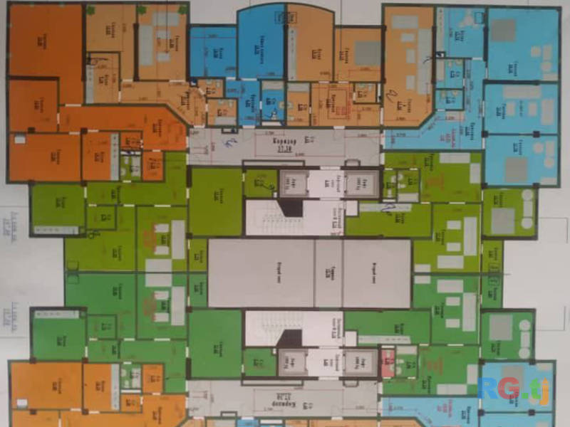 3-комн. квартира, 104 м² 11 этаж на продажу
