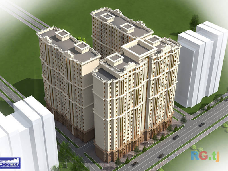 1-комн. квартира, 59,5 м² 9 этаж на продажу