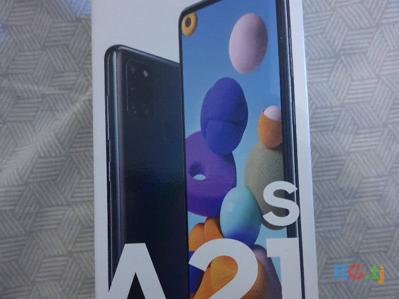 Samsung A21s чёрный