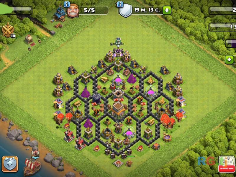 Clash of Clans. Th 8 Full