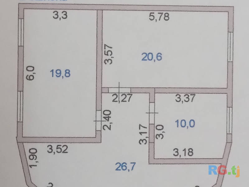 2-эт. дом 6-комн. 10 сот. на продажу