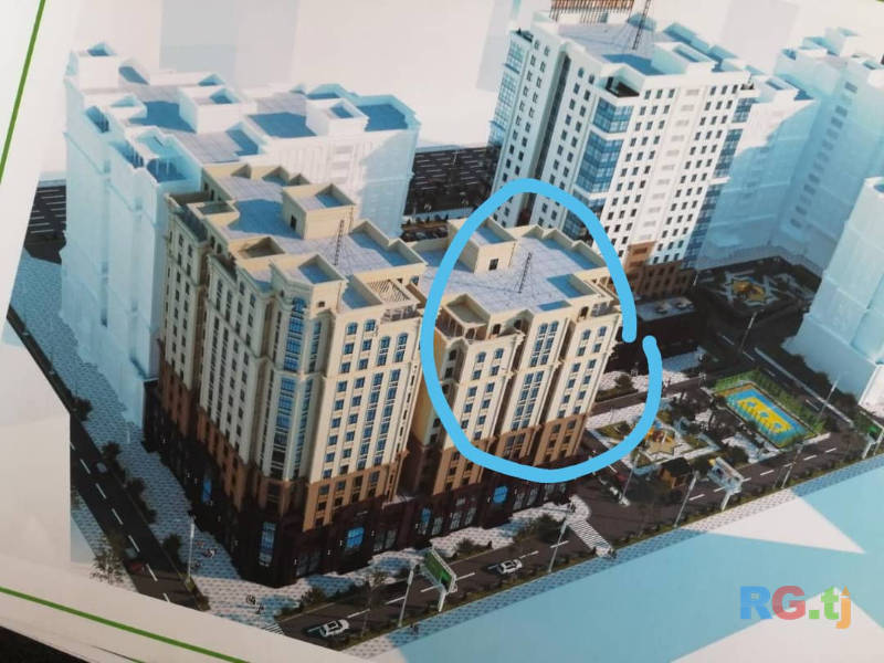 1-комн. квартира, 58 м² 10 этаж на продажу