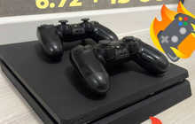 Игровая приставка Sony PlayStation 4 Slim Прошивка 6.72 1000gb + 30 игр/бози