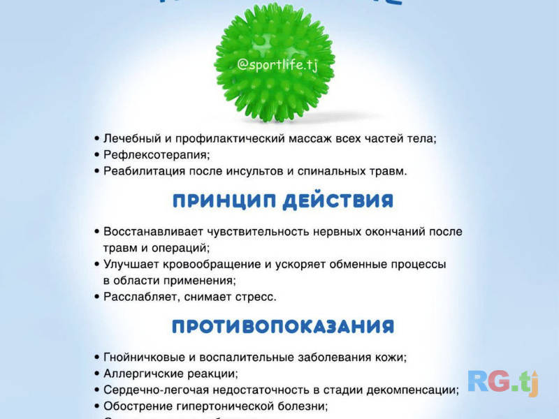 Массажный мячик