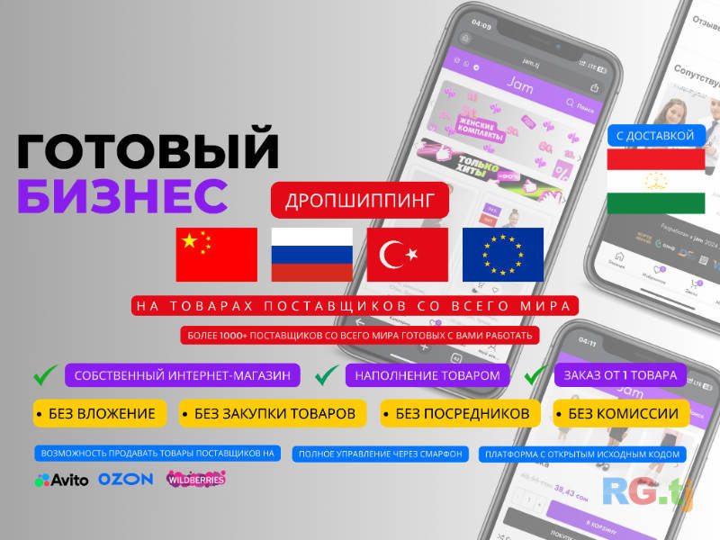 Готовый бизнес - дропшиппинг на товарах