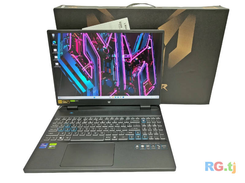 Ноутбук Acer Predator Helios Neo 16 / i9-13900 /Rtx 4060/ 32gb ram / ssd 1 tb