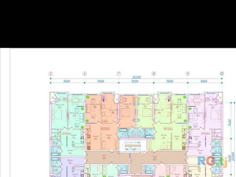 3-комн. квартира, 107 м² 9 этаж на продажу