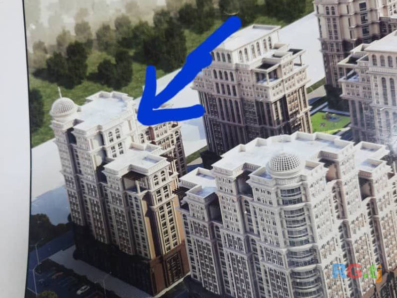 2-комн. квартира, 68 м² 16 этаж на продажу