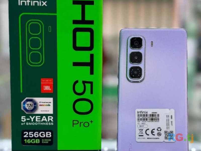 Infinix Hot 50 pro + 16/256Gb titanium