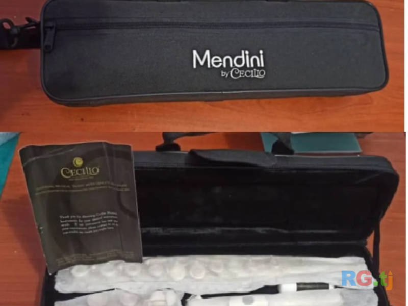 Флейта Mendini by Cecilio C с закрытым отверстием, 16 клавиш