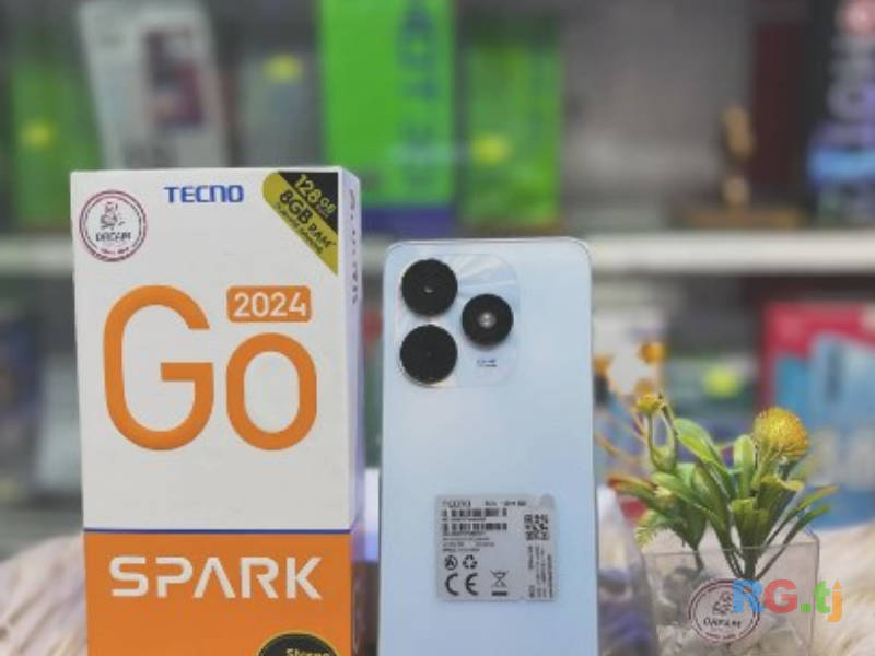 Tecno Spark Go, 2024 64Gb Black