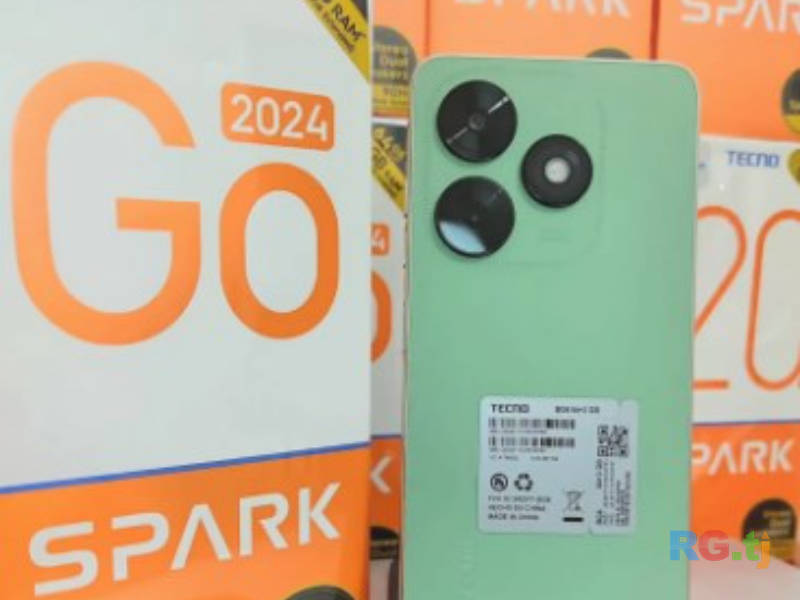 Tecno Spark Go, 2024 64Gb Black