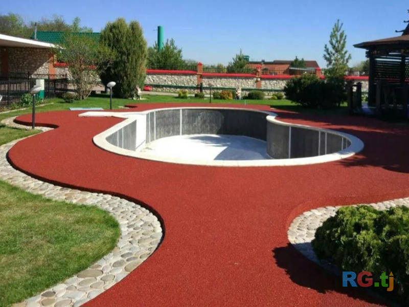 Резиновое покрытие на заказ