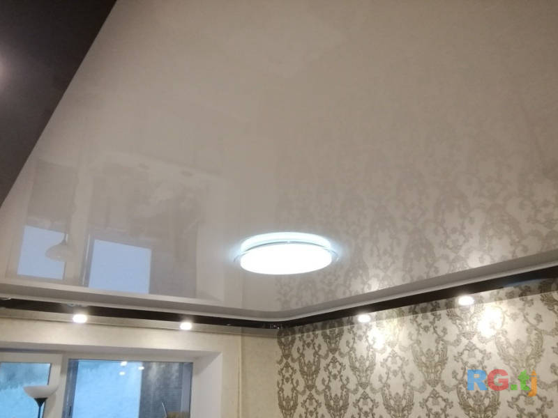 Установка натяжных потолков