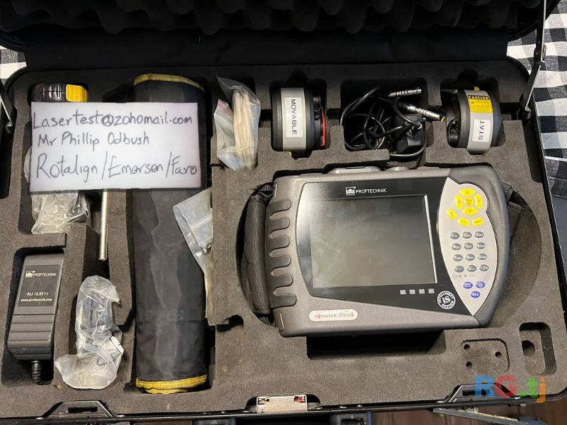 ForSale: Rotalign Ultra / Emerson 2140 / FixtureLaser / Easy-Laser