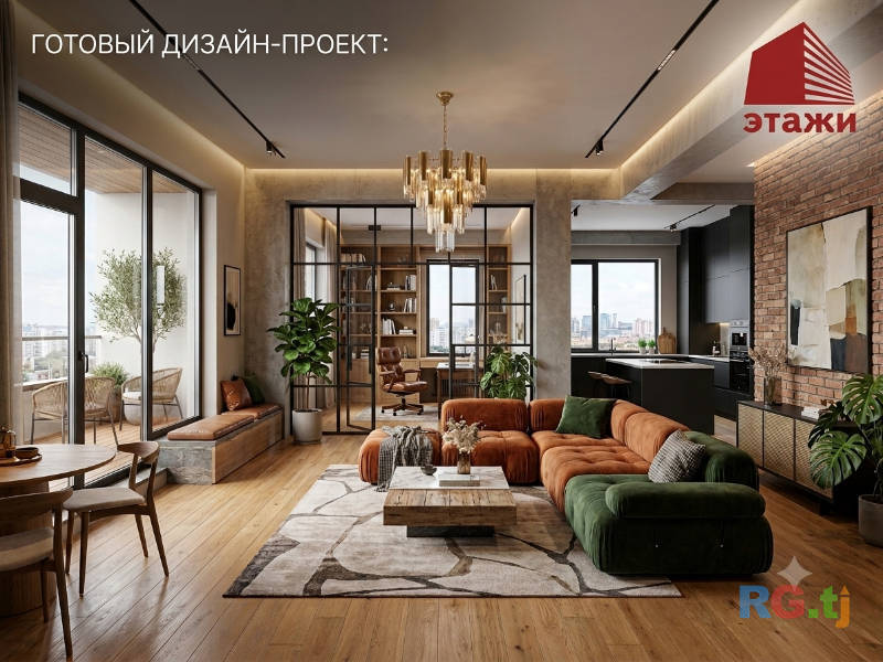 3-комн. квартира, 110 м² 11 этаж на продажу