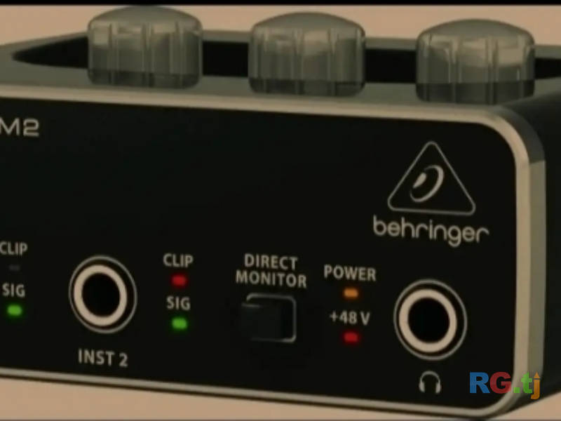 Аудиокарта Behringer u-phoria um2