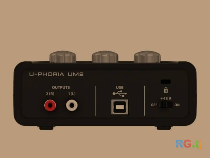 Аудиокарта Behringer u-phoria um2