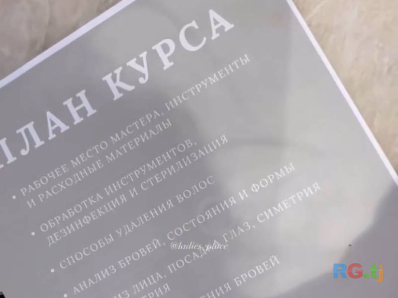 Курс мастер бровист